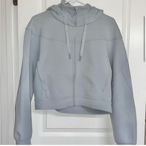 Women's Gray Hooded Jacket
